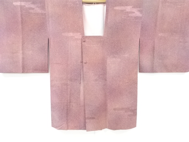 のり散らし模様暈し道行コート